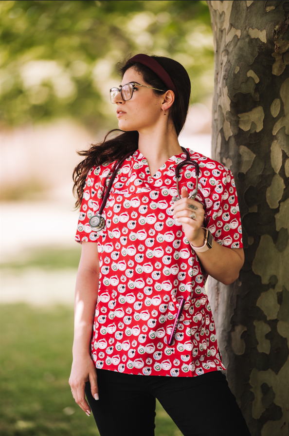 Why Christmas Scrub Tops Are a Must-Have for Healthcare Workers This Season